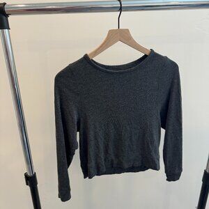 Madewell Long Sleeve Grey Shirt